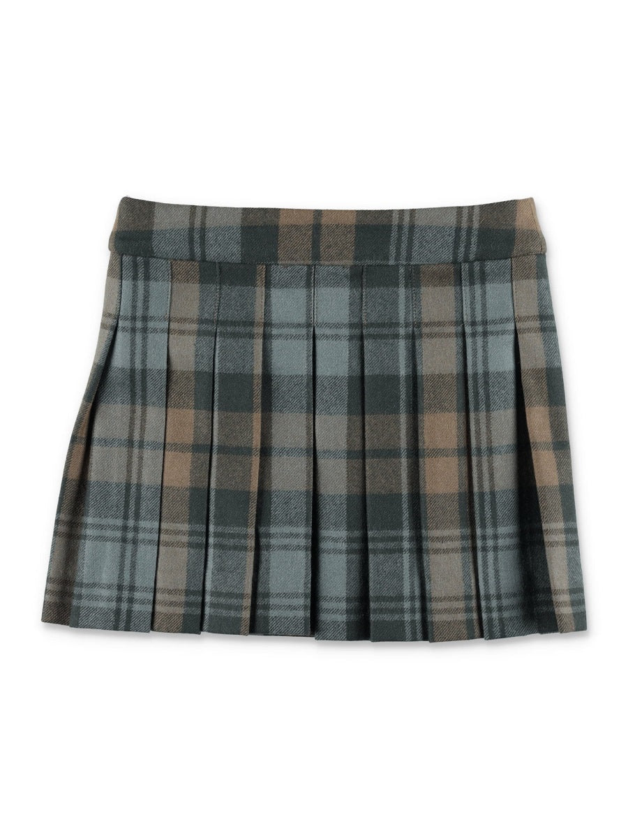 Skirt Talissa Brown Wool