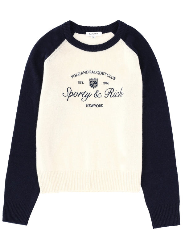 Jersey With Logo Multicolour Cashmere Jumpers