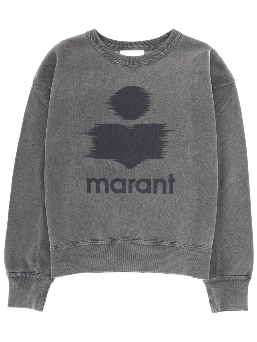 Mobyli Sweatshirt Charcoal Cotton Sweatshirts