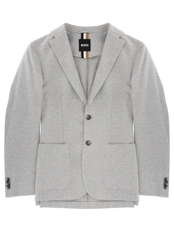 Hanry Jacket Silver Cotton