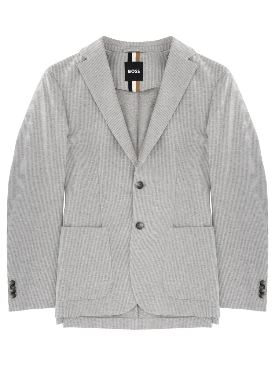 Hanry Jacket Silver Cotton