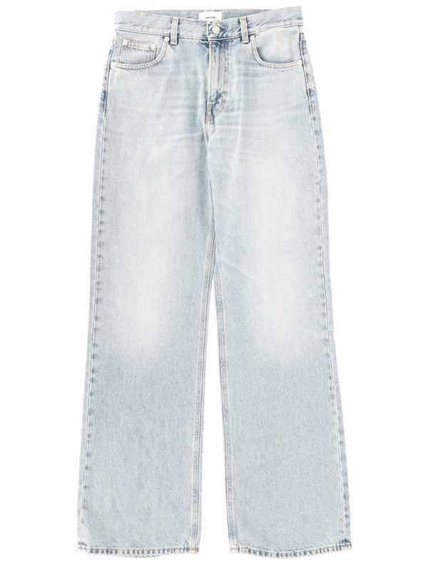 Korea Jeans Azure Cotton