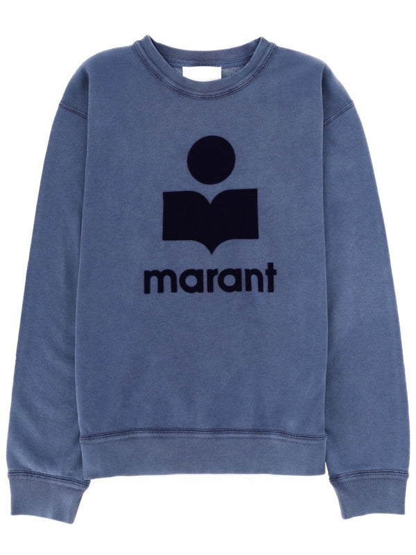 Mikoy Sweatshirt Blue Main: Cotton Sweatshirts
