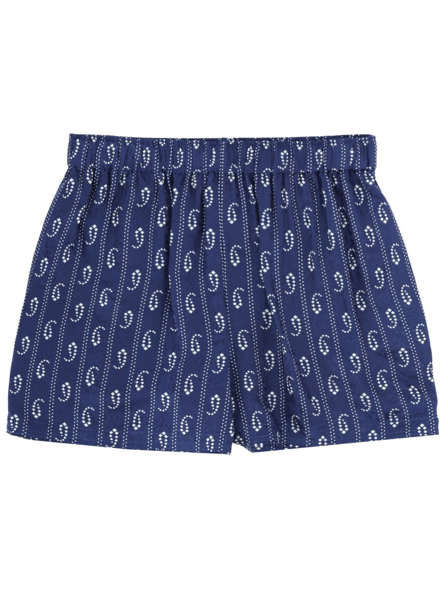 Camp Blue Shorts Viscose