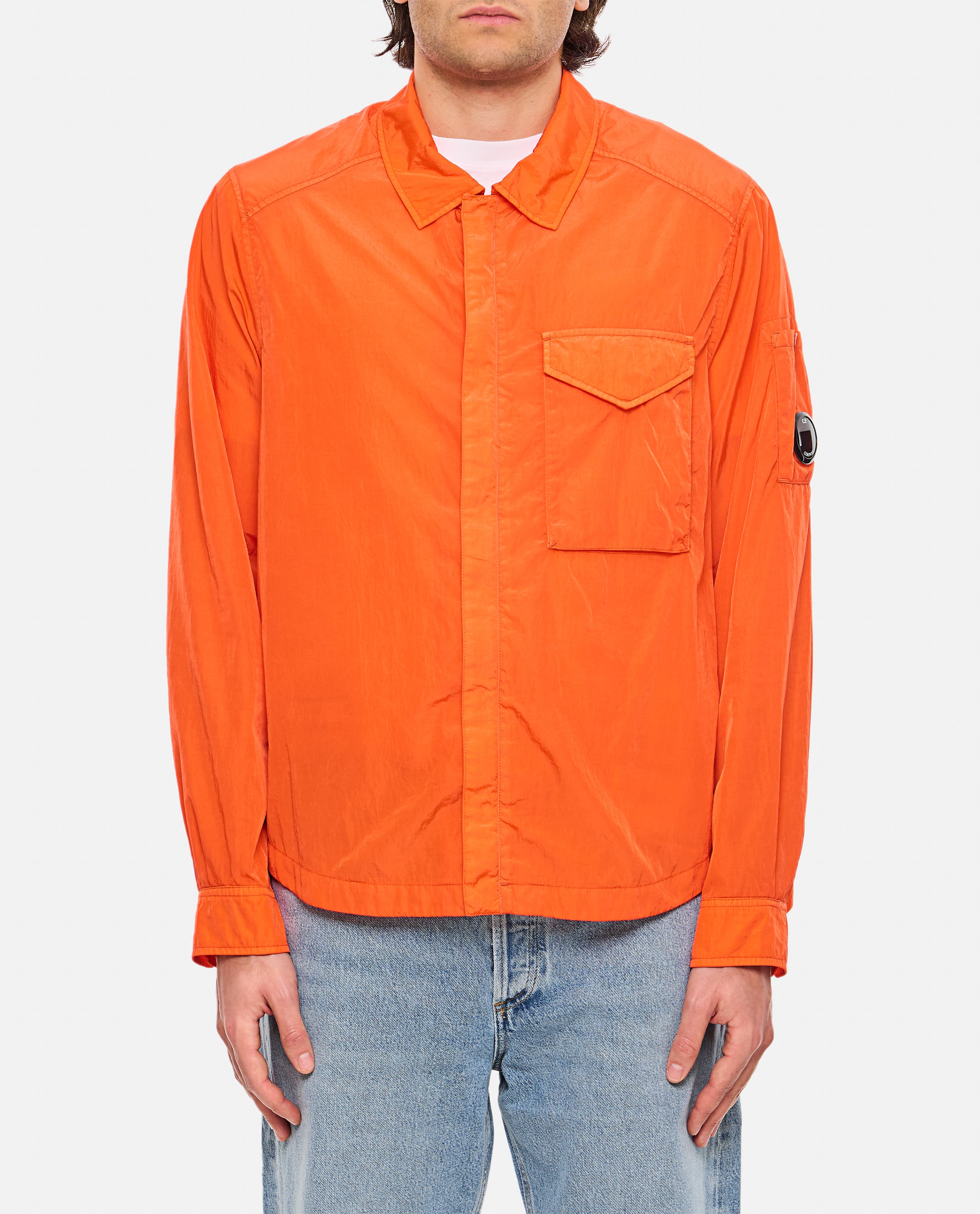 C.p. Company Jackets Orange