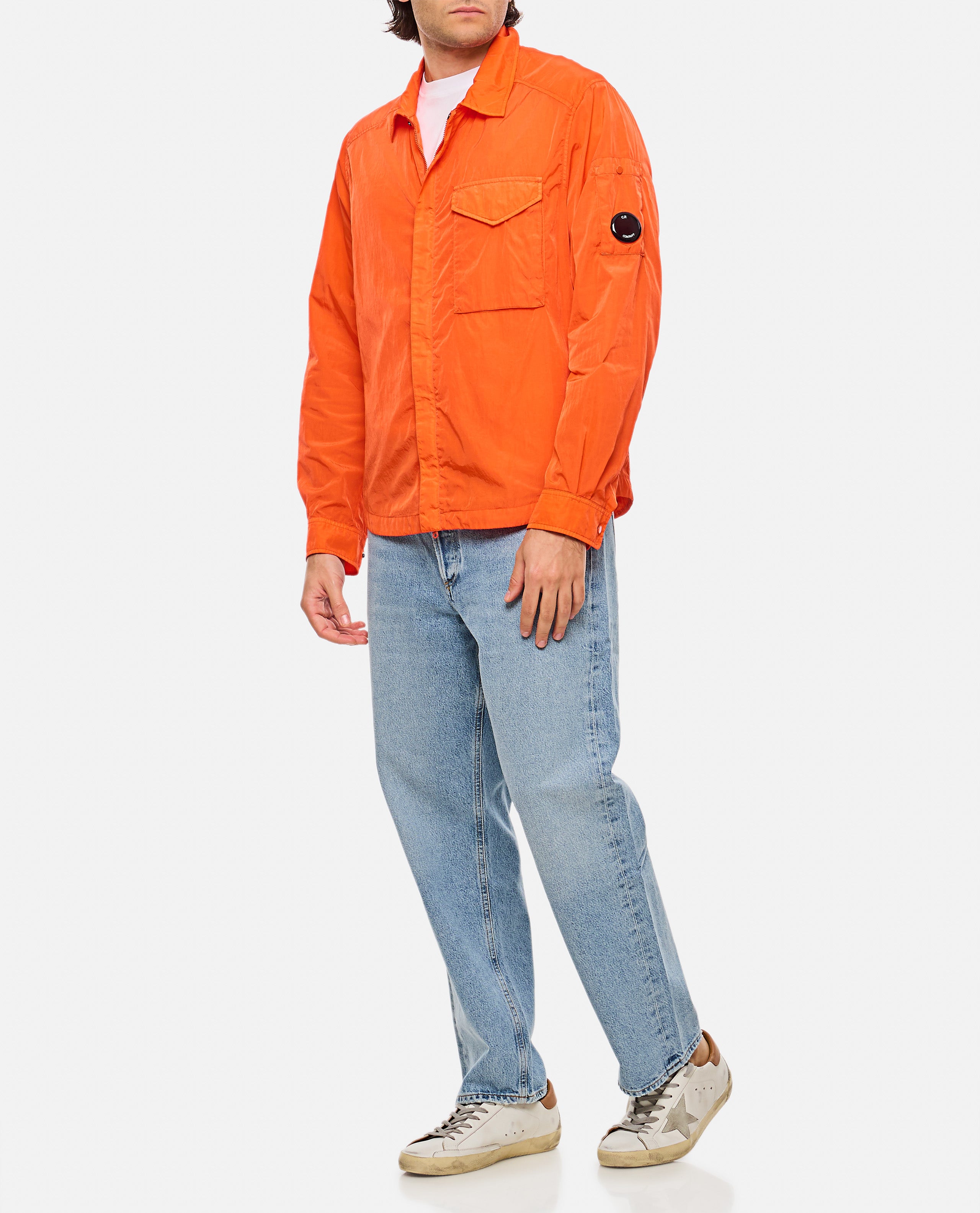 C.p. Company Jackets Orange