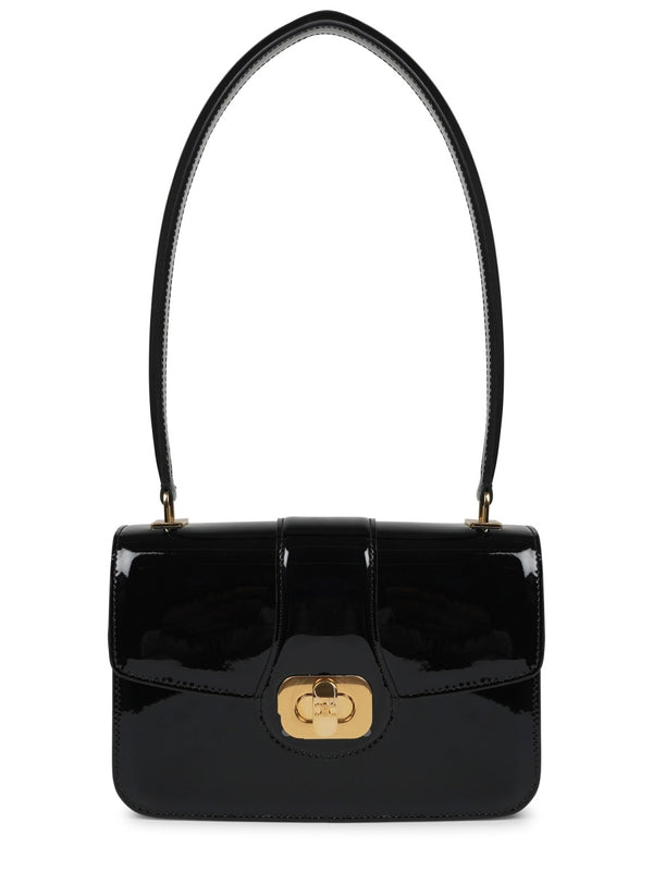 Handbag Josephine Black Calf Leather Handbags