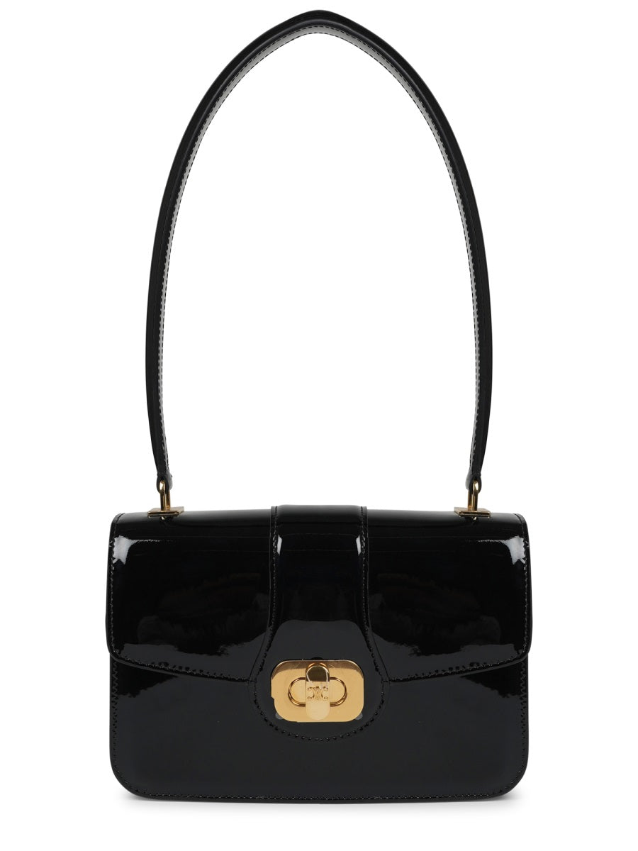 Handbag Josephine Black Calf Leather Handbags