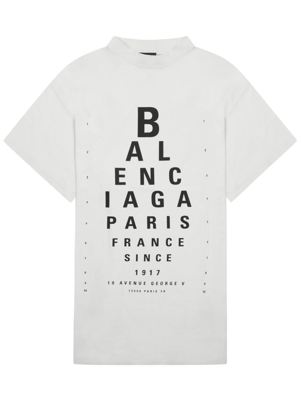T-Shirt With Print White Cotton T-shirts