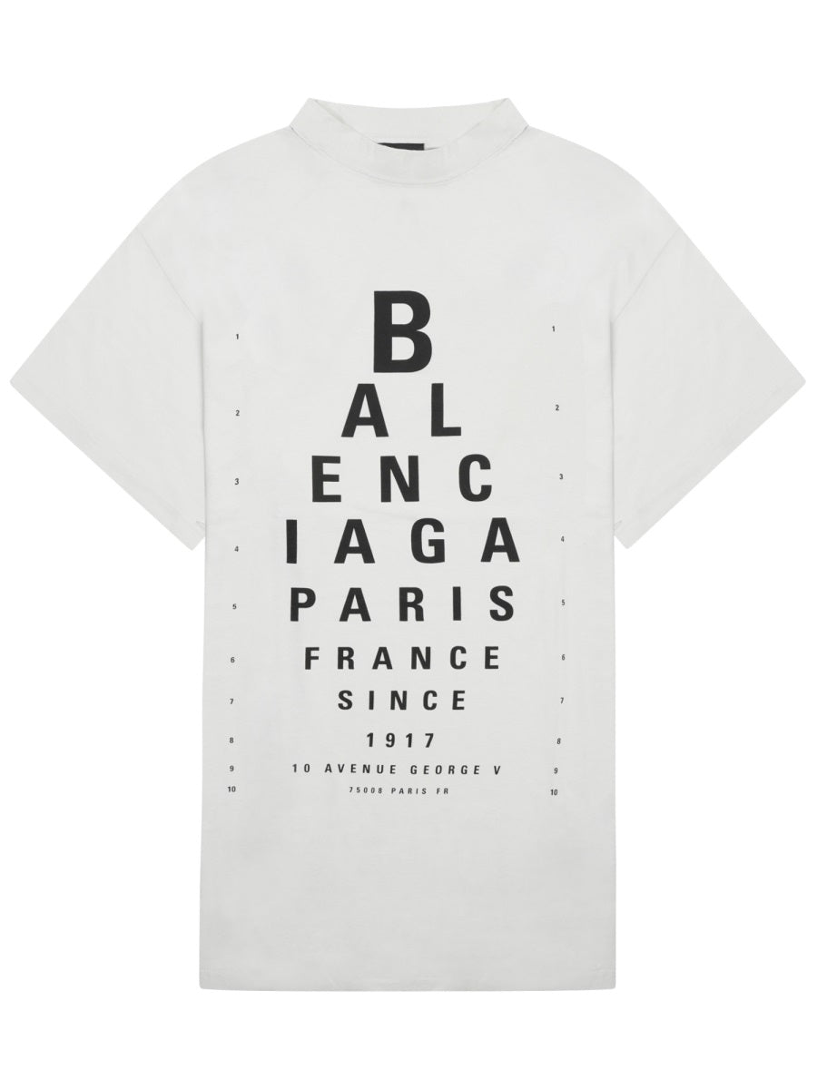 T-Shirt With Print White Cotton T-shirts