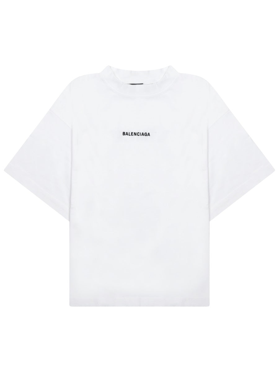 Cropped T-Shirt Black Cotton T-shirts