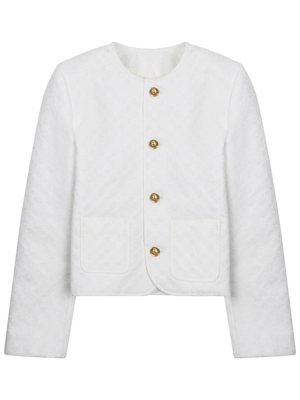 Jacket Chelsea White Cotton