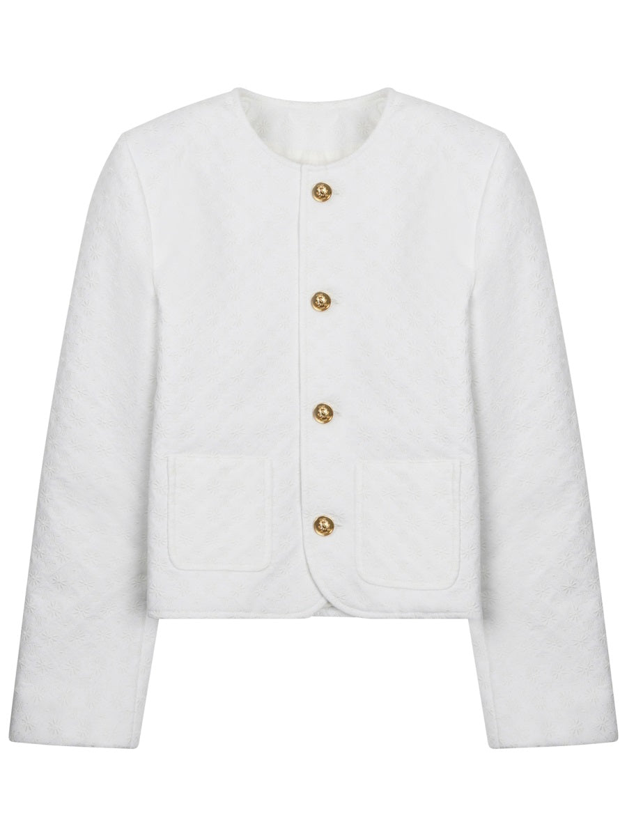 Jacket Chelsea White Cotton