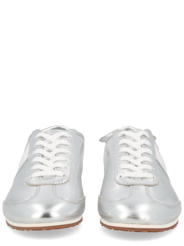Astra Sneaker Silver Leather Trainers