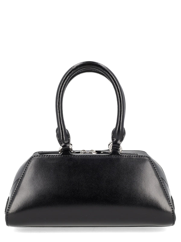 Antigona East-West Mini Bag Black Calf Leather Shoulder