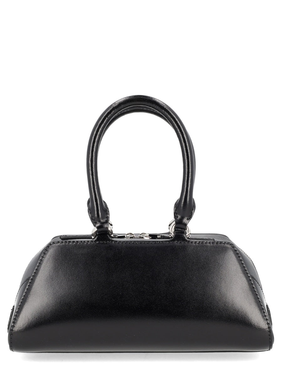 Antigona East-West Mini Bag Black Calf Leather Shoulder