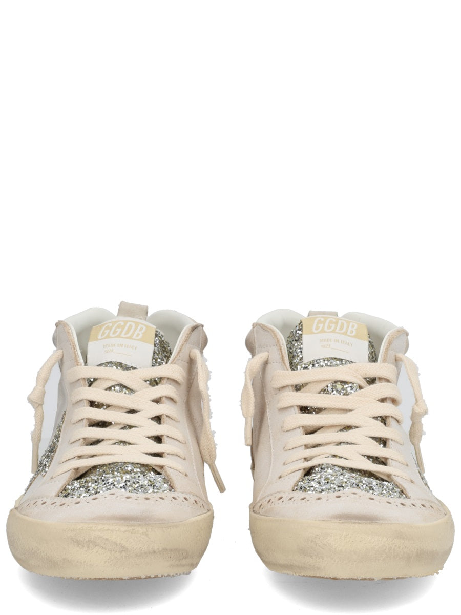 Mid Star Sneaker White Cow Leather Trainers
