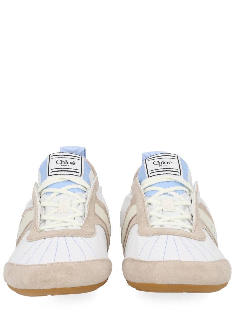 Sneaker Kick Azure Nylon Trainers