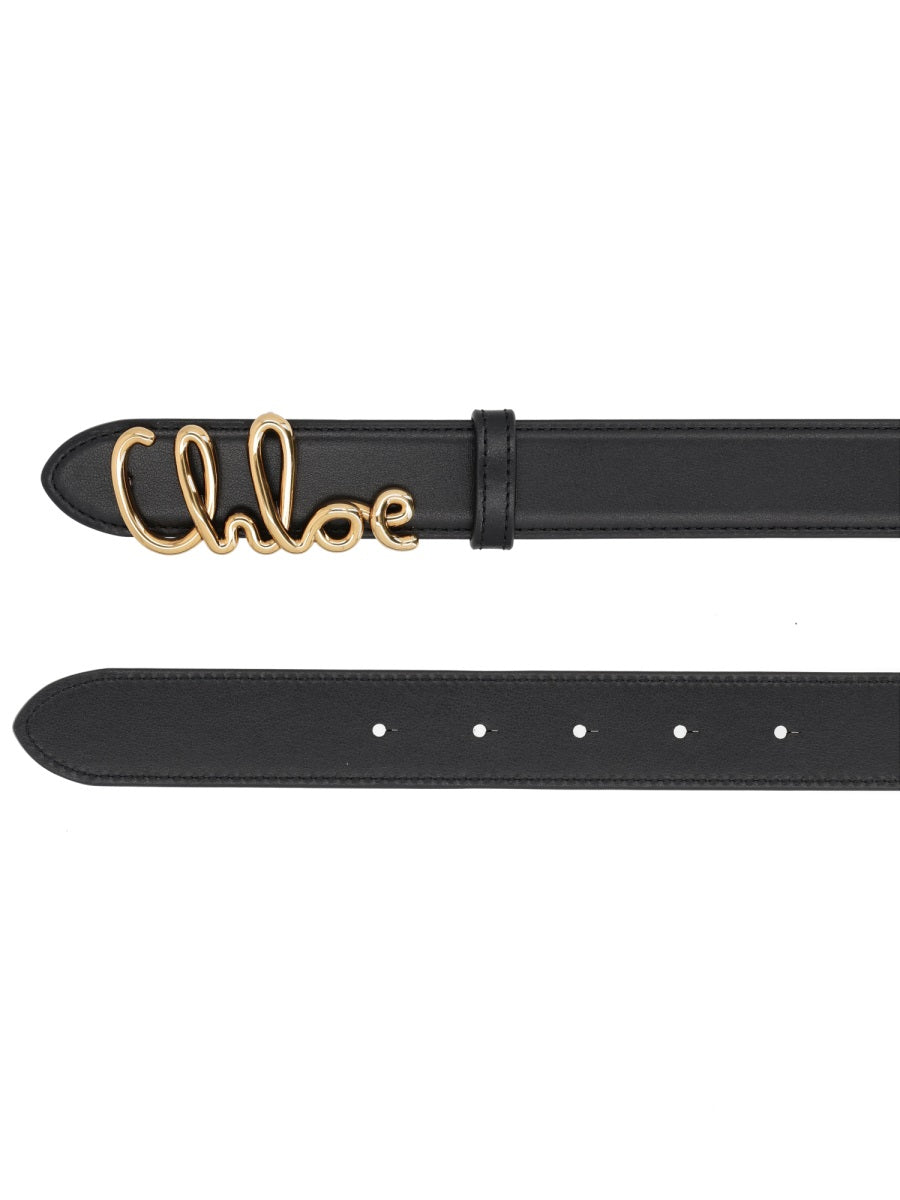 Leather Belt Iconic Black