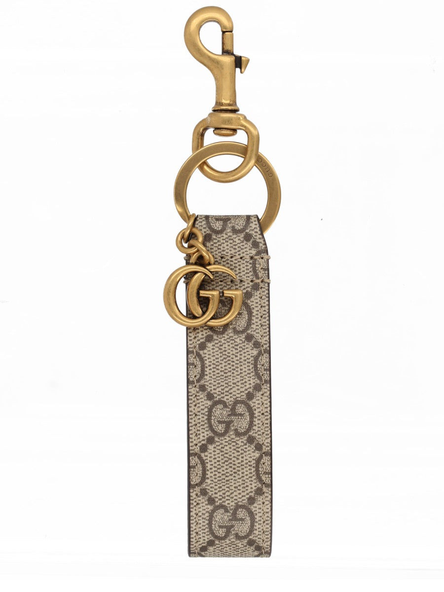 Ophidia Keychain Brown Brass Keyrings & Chains