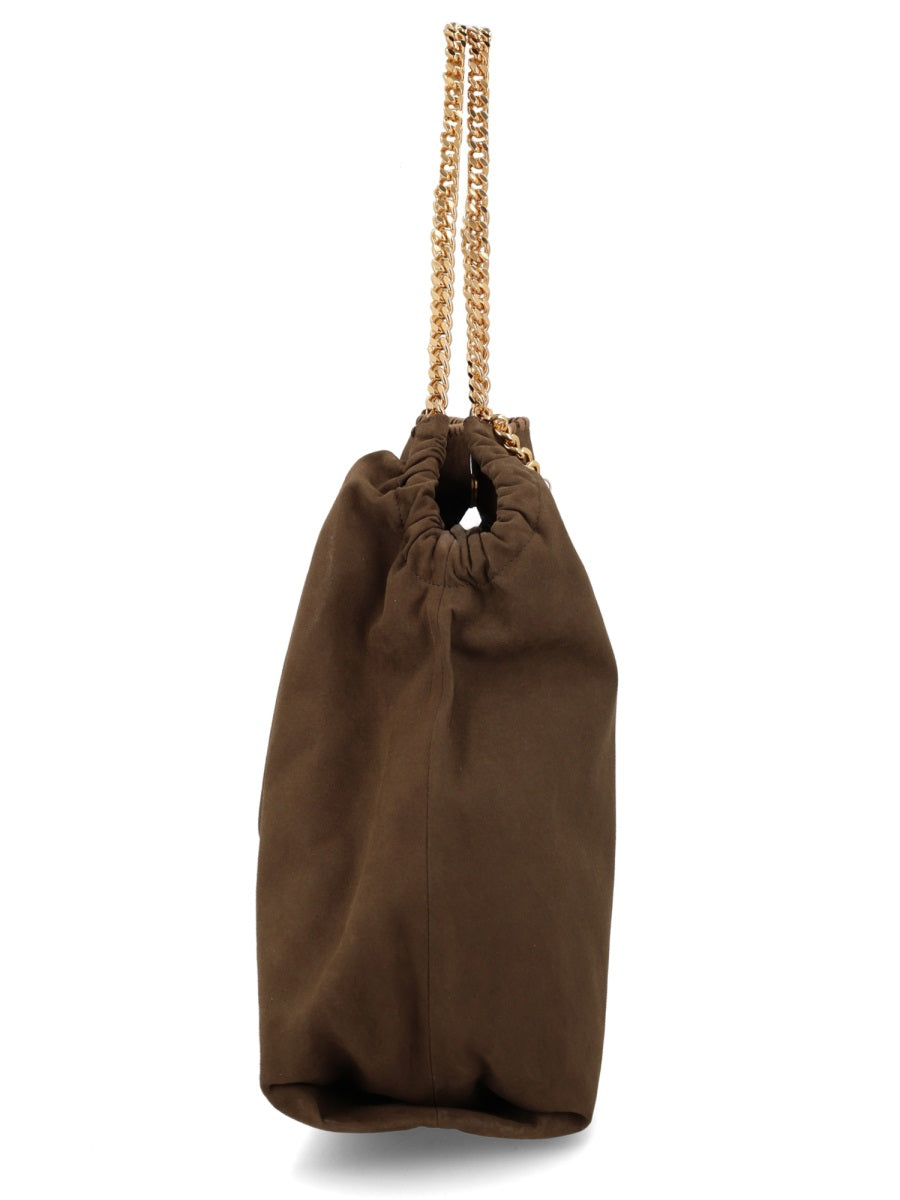 Falabella Bag Brown Polyester Shoulder