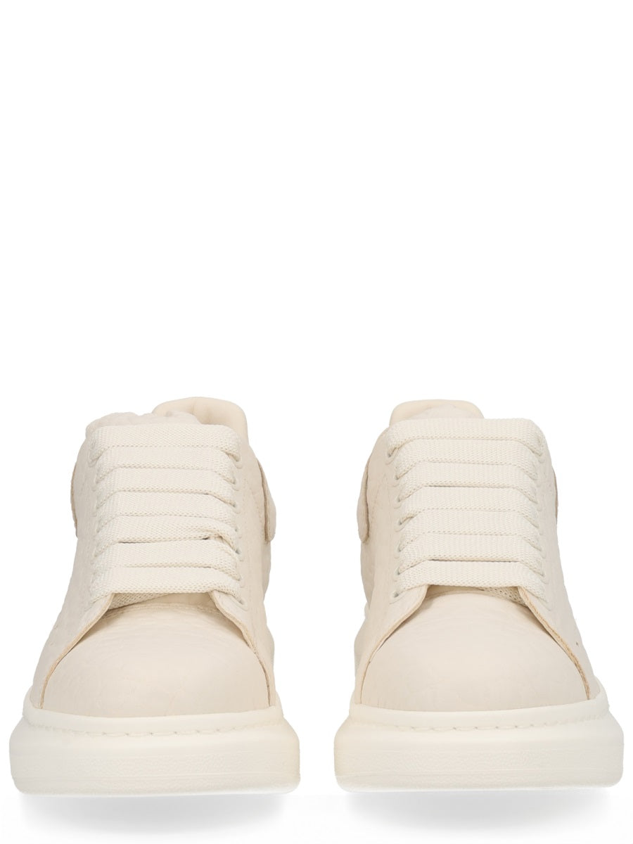 Oversize Sneaker White Shearling Trainers