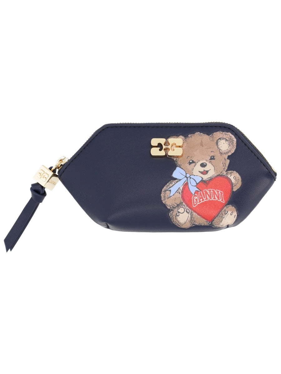 Coin Purse Black Recycled Leather Wallets & Purses