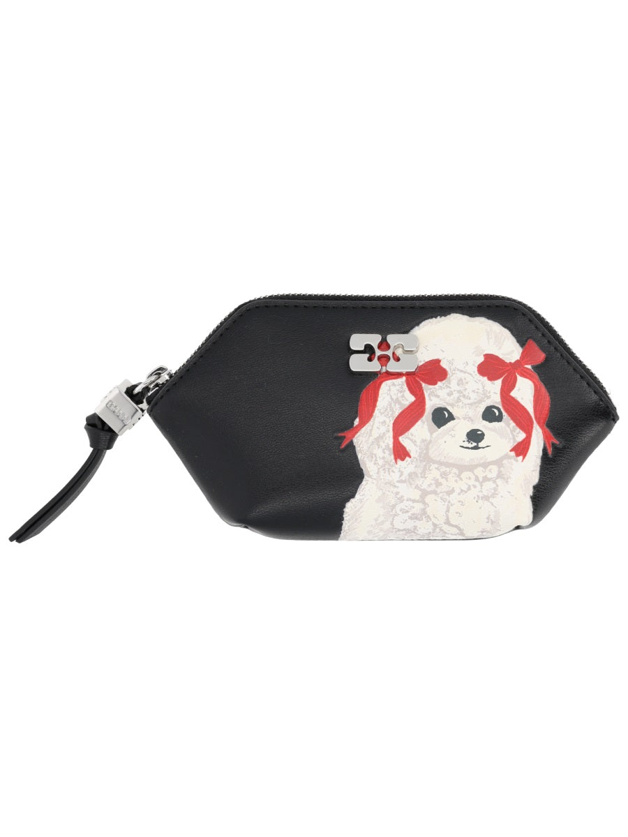 Bou Coin Purse Black Recycled Leather Wallets & Purses