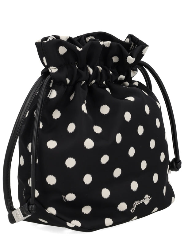 Bucket Bag Black Recycled Polyamide Handbags