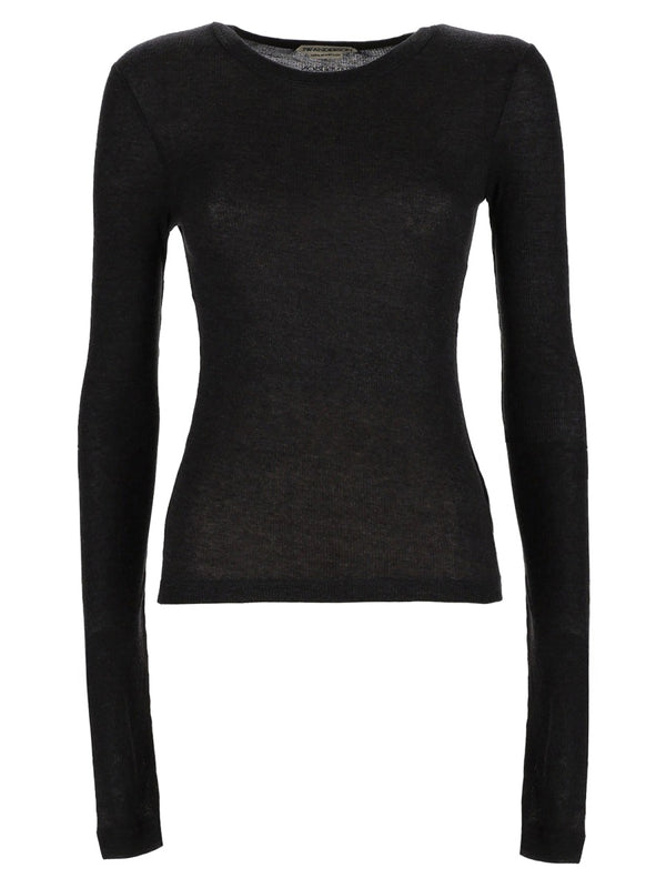 Long-Sleeved T-Shirt Charcoal Modal