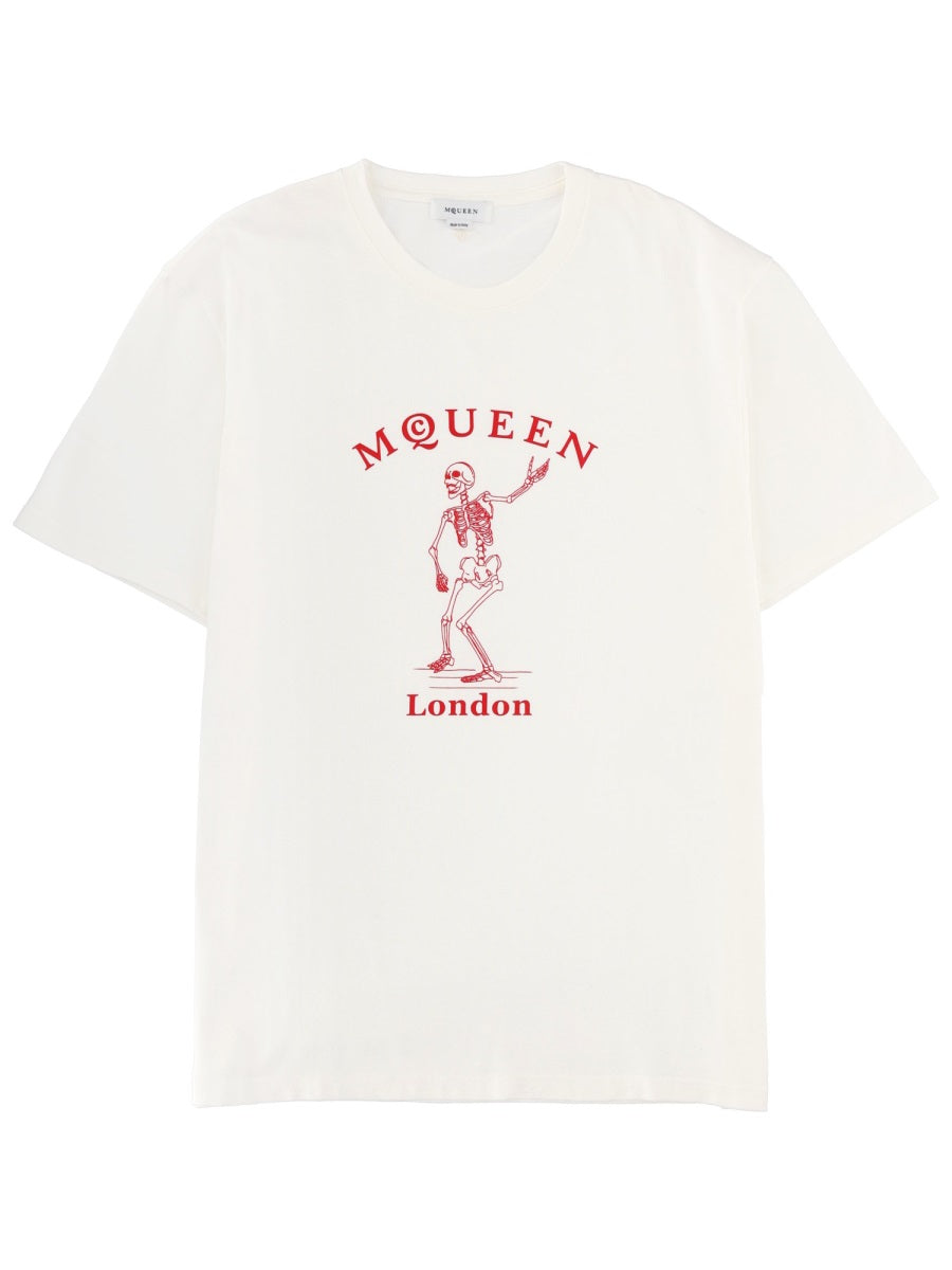 Printed Cotton T-Shirt White T-shirts