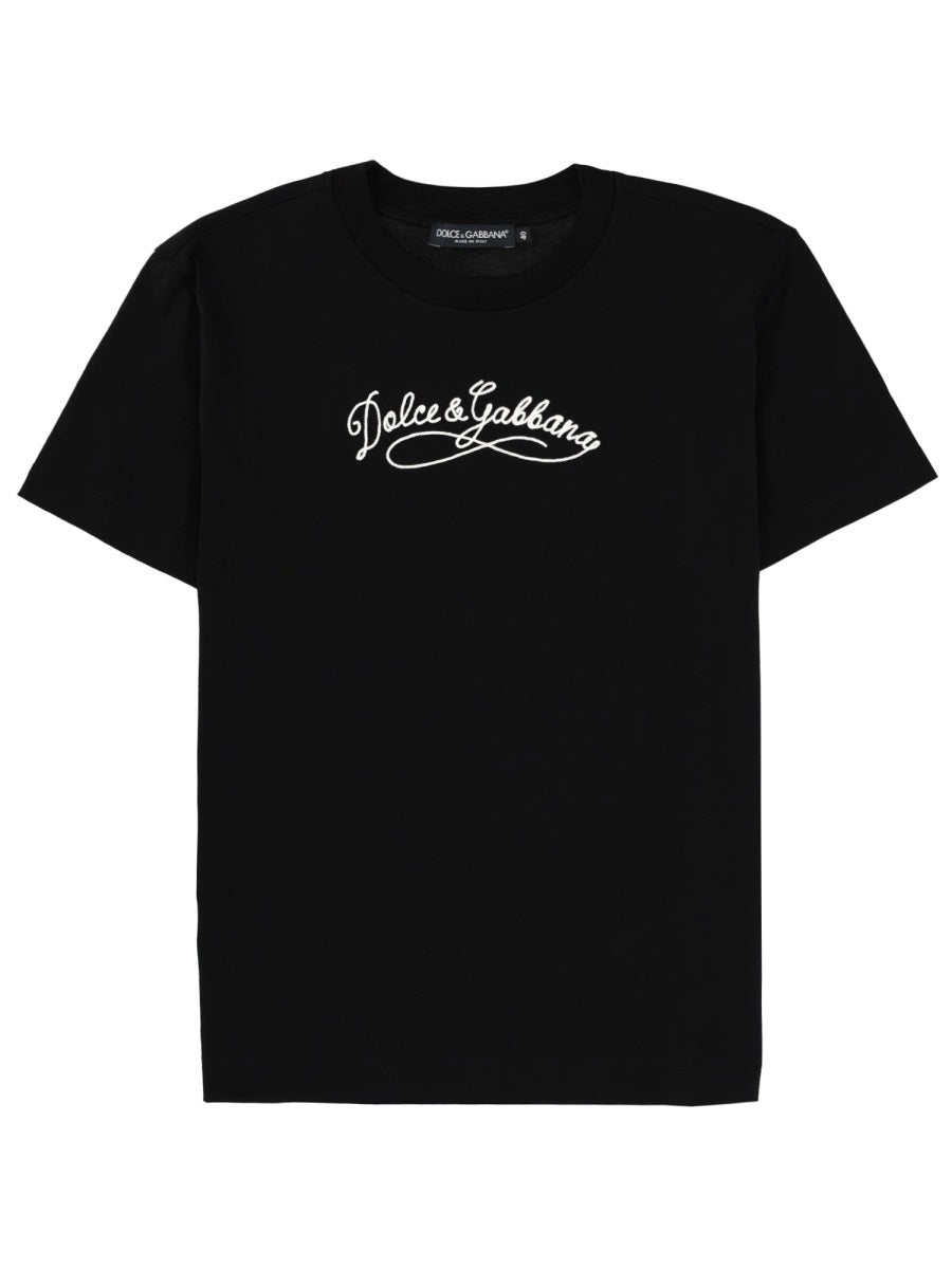 Logo T-Shirt Black Cotton T-shirts