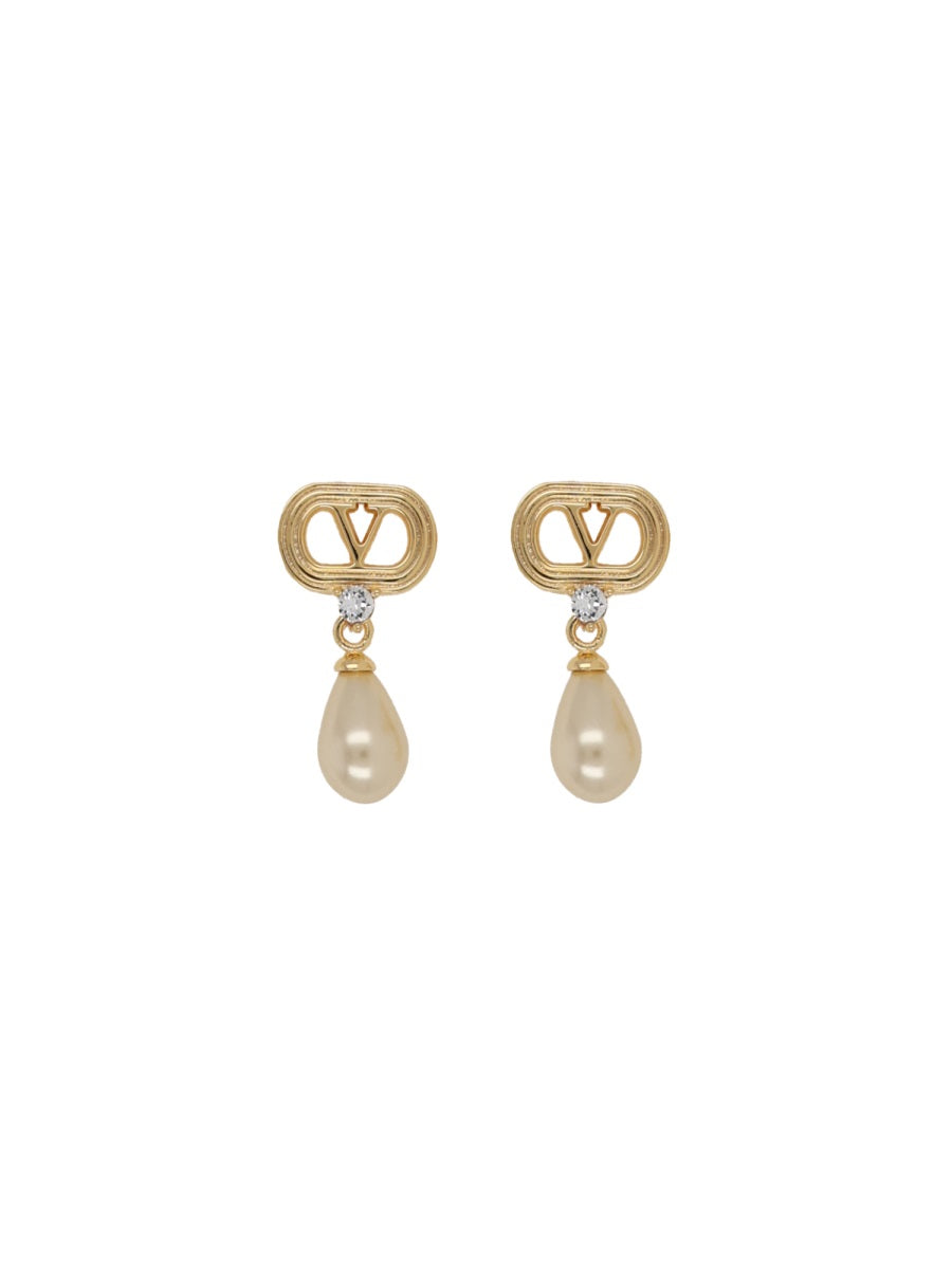 Ovalette Earrings Gold Metal