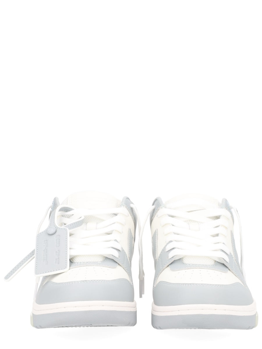 Out Of Office Sneaker Grey Bovine Leather Trainers