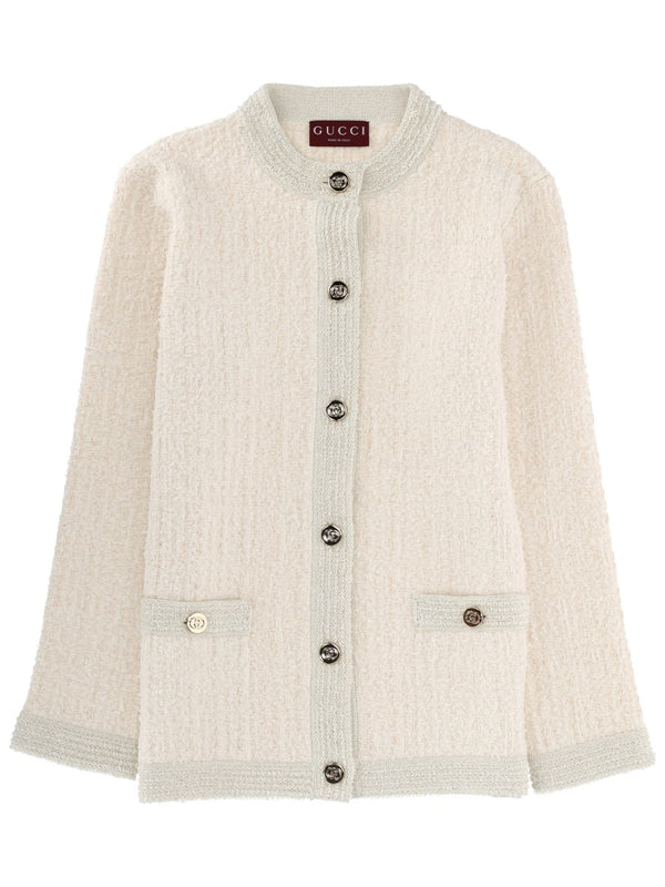Wool Cardigan Ivory Jumpers