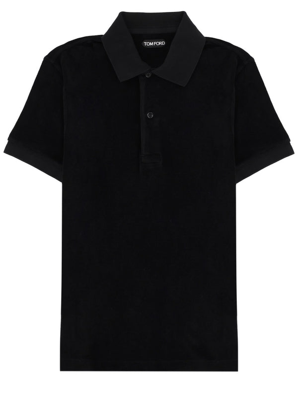 Cotton Polo Black Shirts