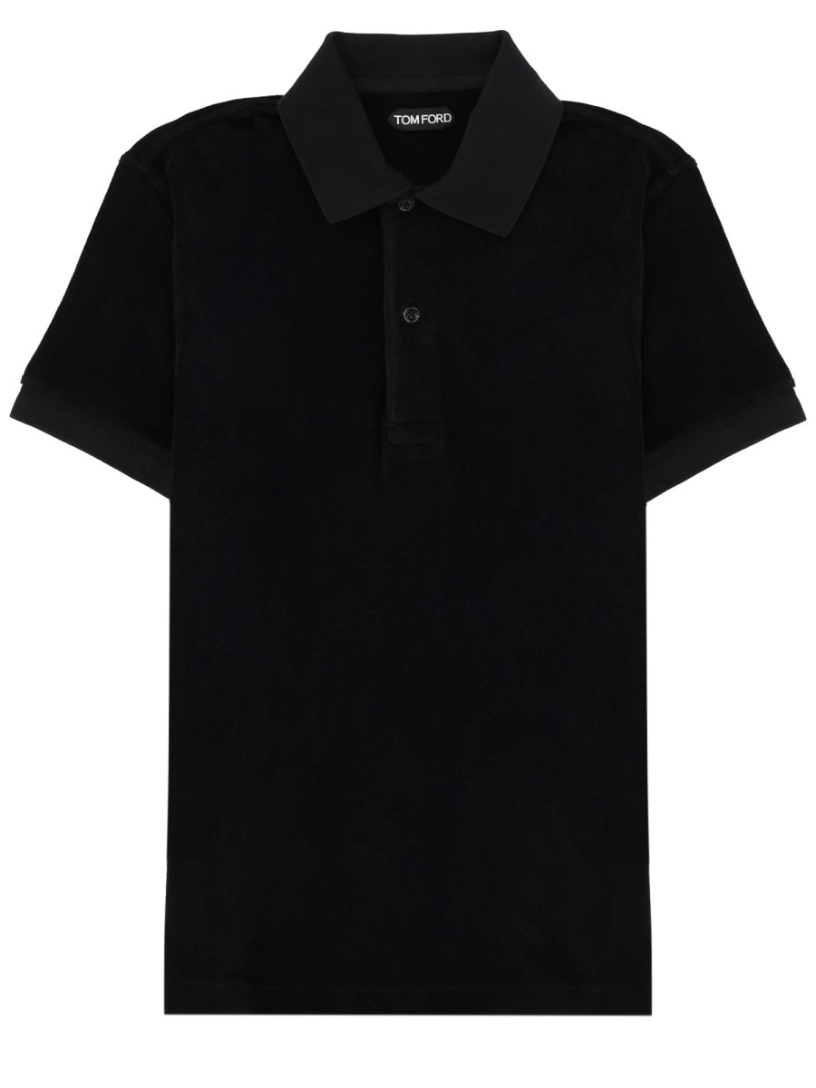 Cotton Polo Black Shirts