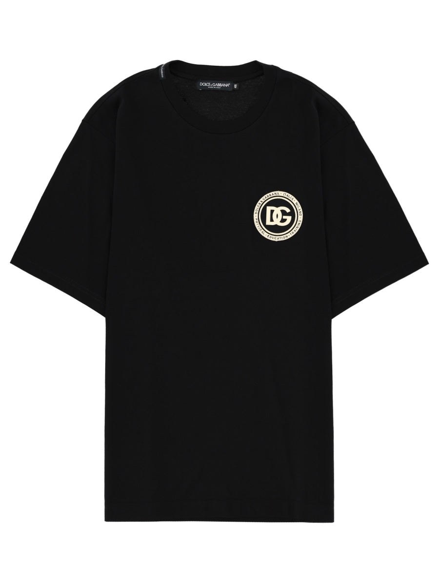 Logo T-Shirt Black Cotton T-shirts