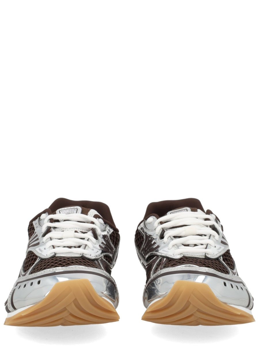 Sneakers Orbit Brown Polyamide Trainers