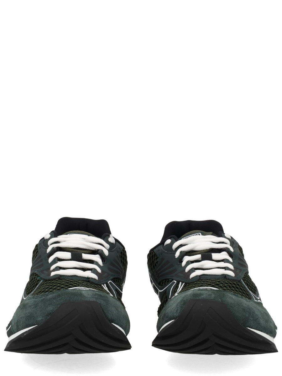 Sneakers Orbit Green Polyurethane Trainers