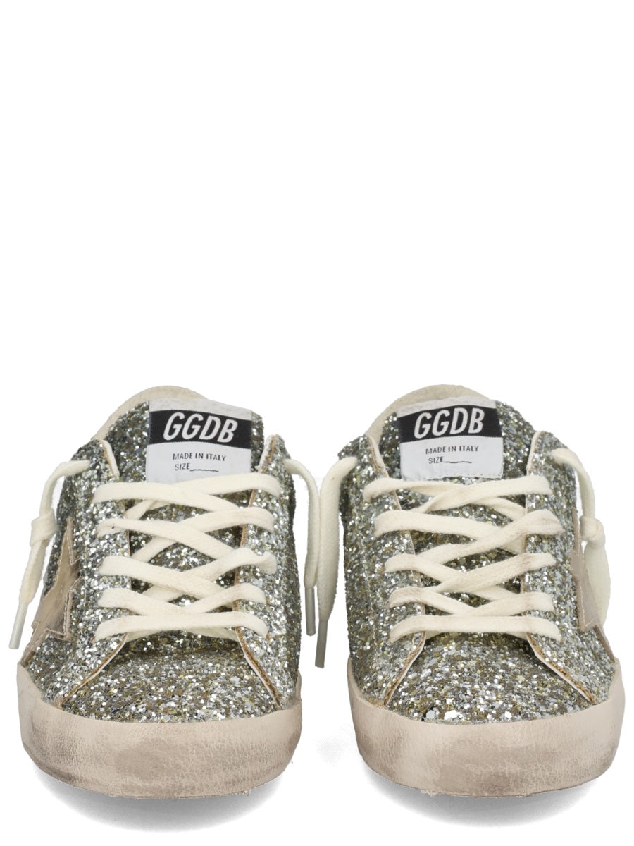 Silver Superstar Sneaker Polyethylene Terephthalate Trainers