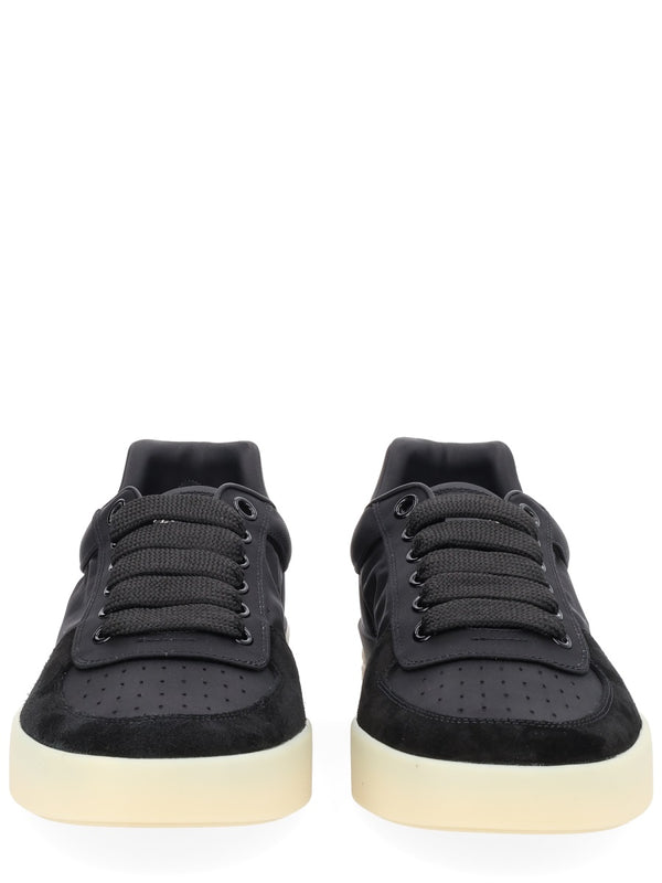 Logo Sneaker Black Polyamide Trainers