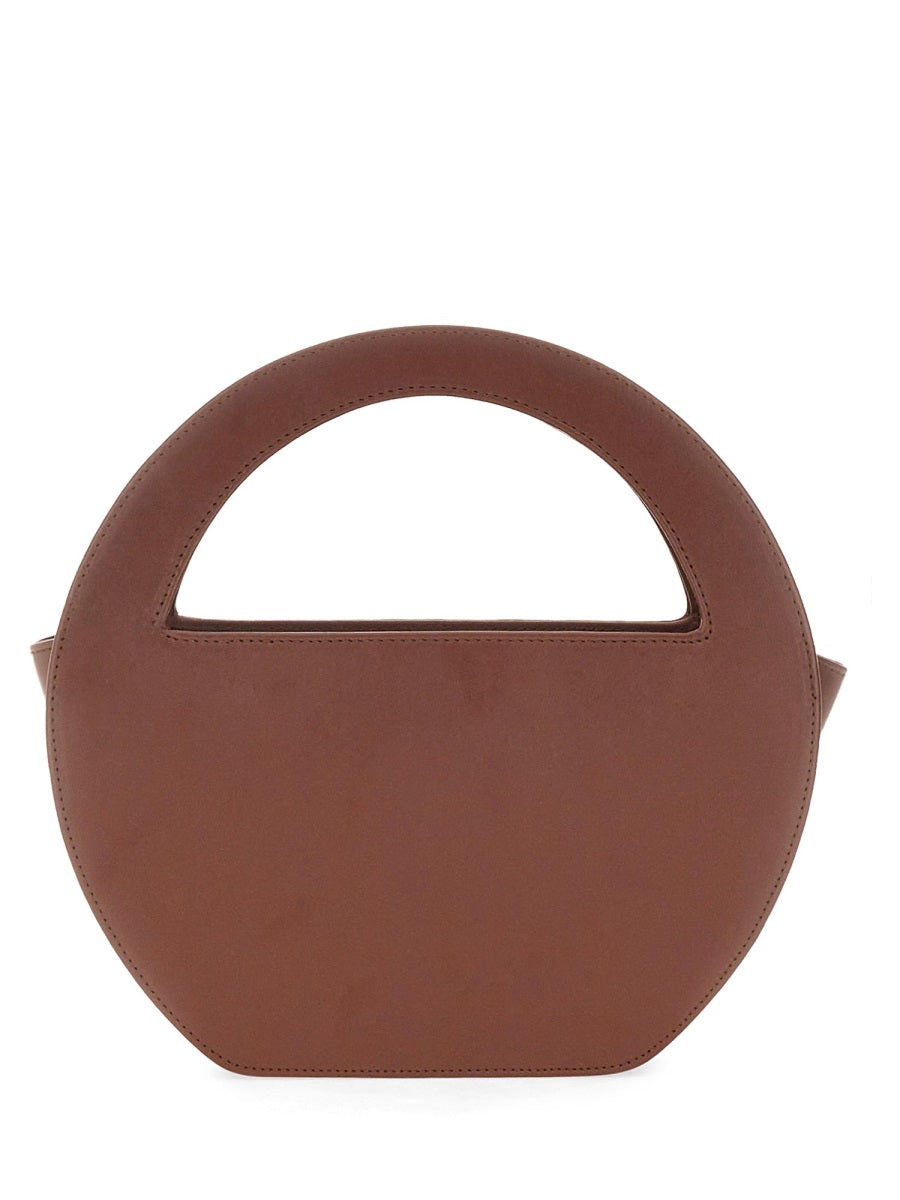 Mini Edda Bag Brown Calf Leather Handbags
