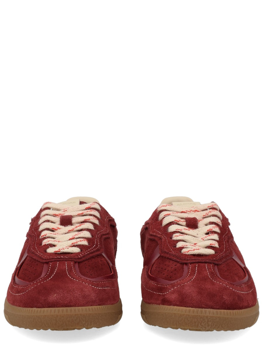 Suede Sneakers Brown Cow Leather Trainers