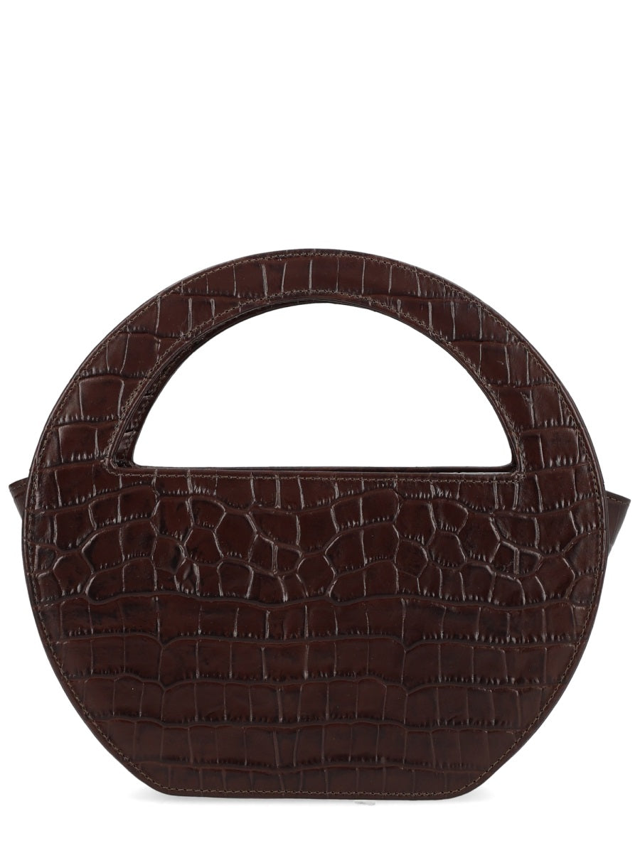 Mini Edda Bag Brown Calf Leather Handbags