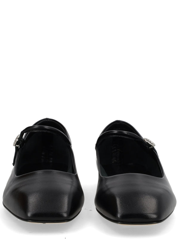 Mary-Jane Shoe Black Upper: Nappa Leather