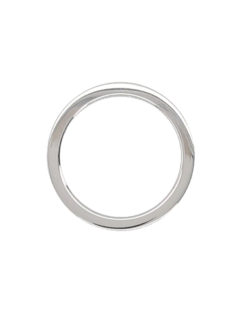 Ring With Logo Silver Rings