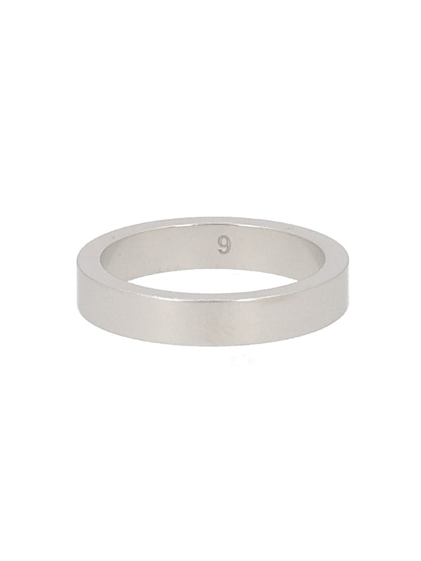 Numeric Ring Grey Silver Rings