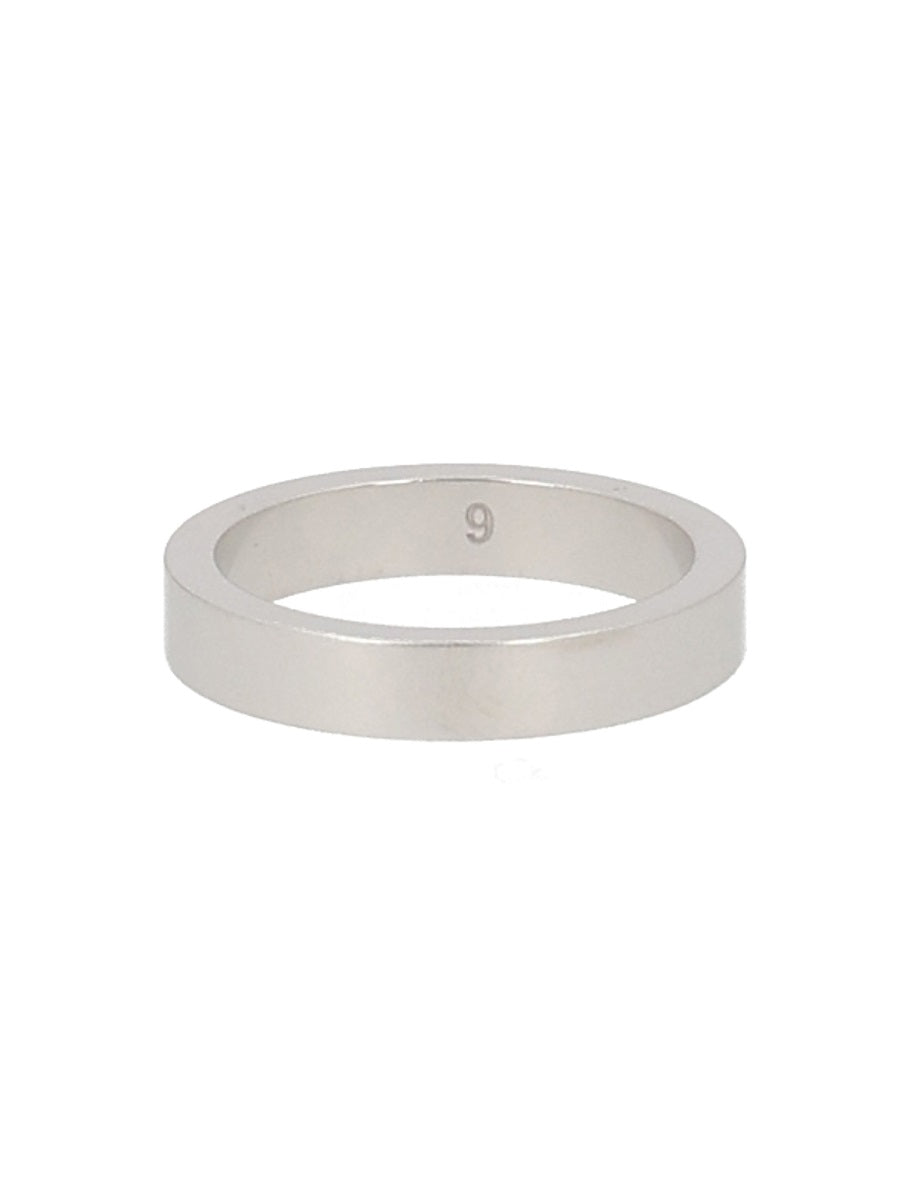 Numeric Ring Grey Silver Rings
