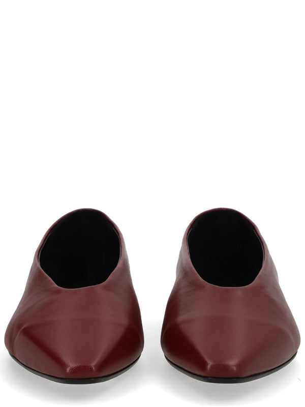 Ballerina Betty Bordeaux Nappa Leather Shoe